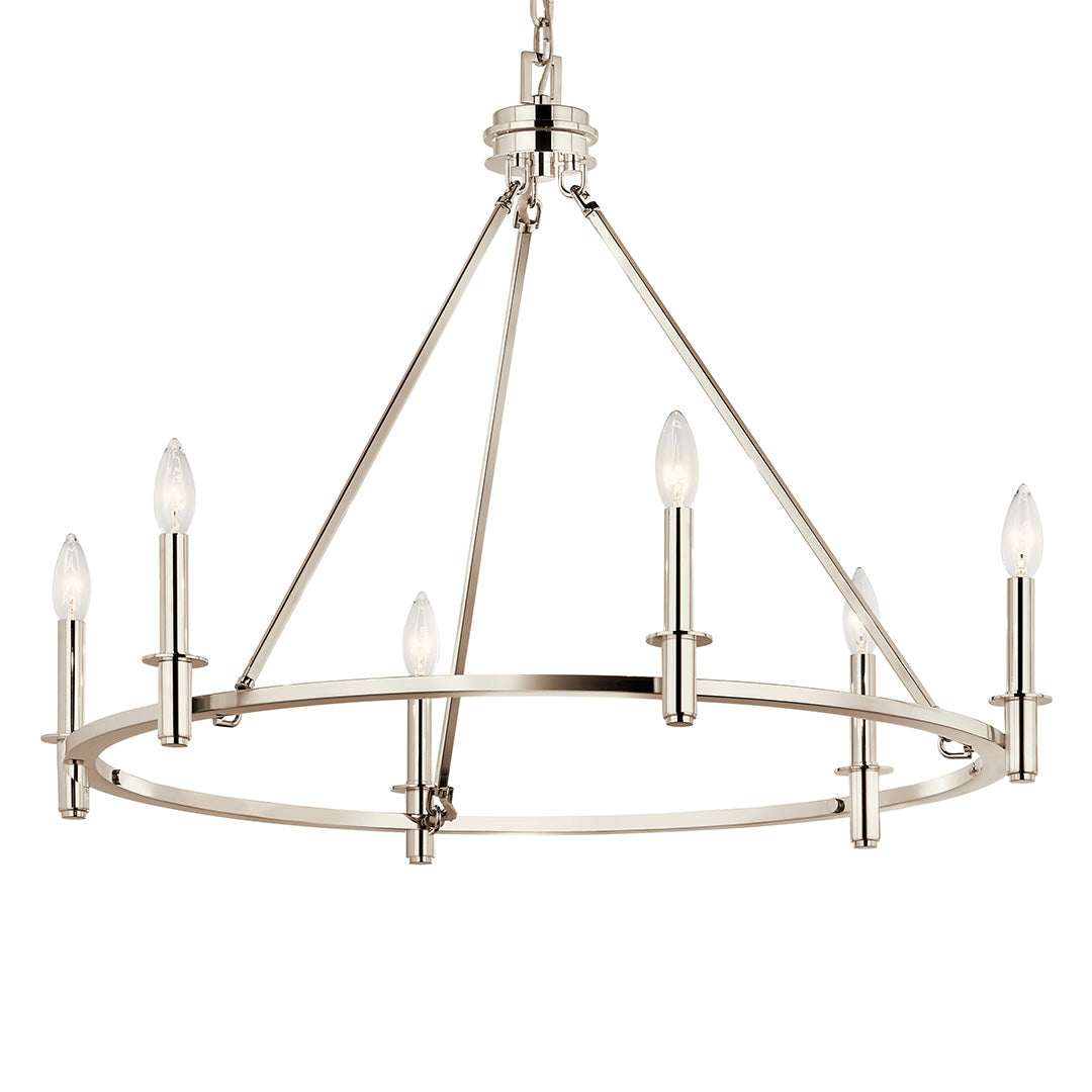 Kichler 52705PN Nickel Chandelier image 1