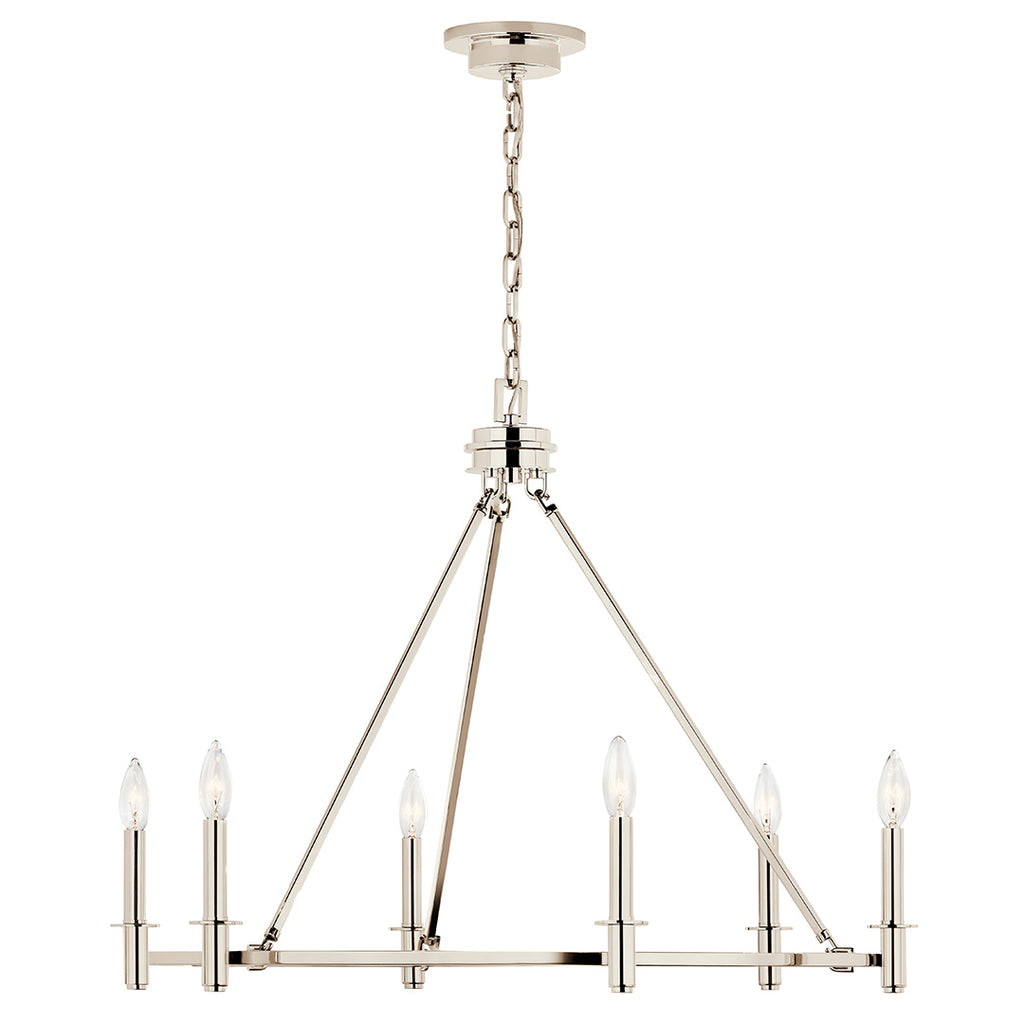 Kichler 52705PN Nickel Chandelier image 5
