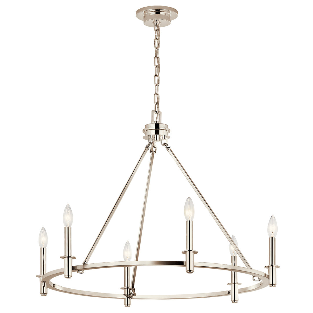 Kichler 52705PN Nickel Chandelier image 2
