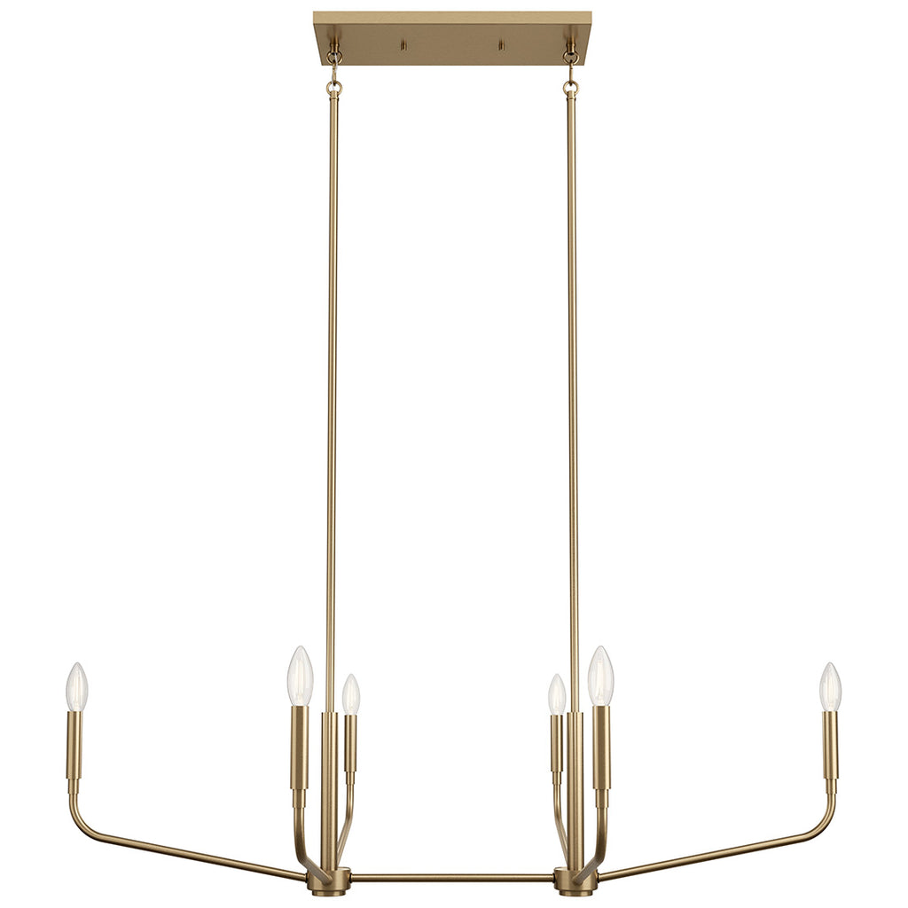 Kichler 52721CPZ Gold Chandelier image 5
