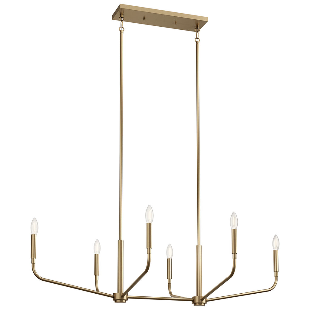 Kichler 52721CPZ Gold Chandelier image 2