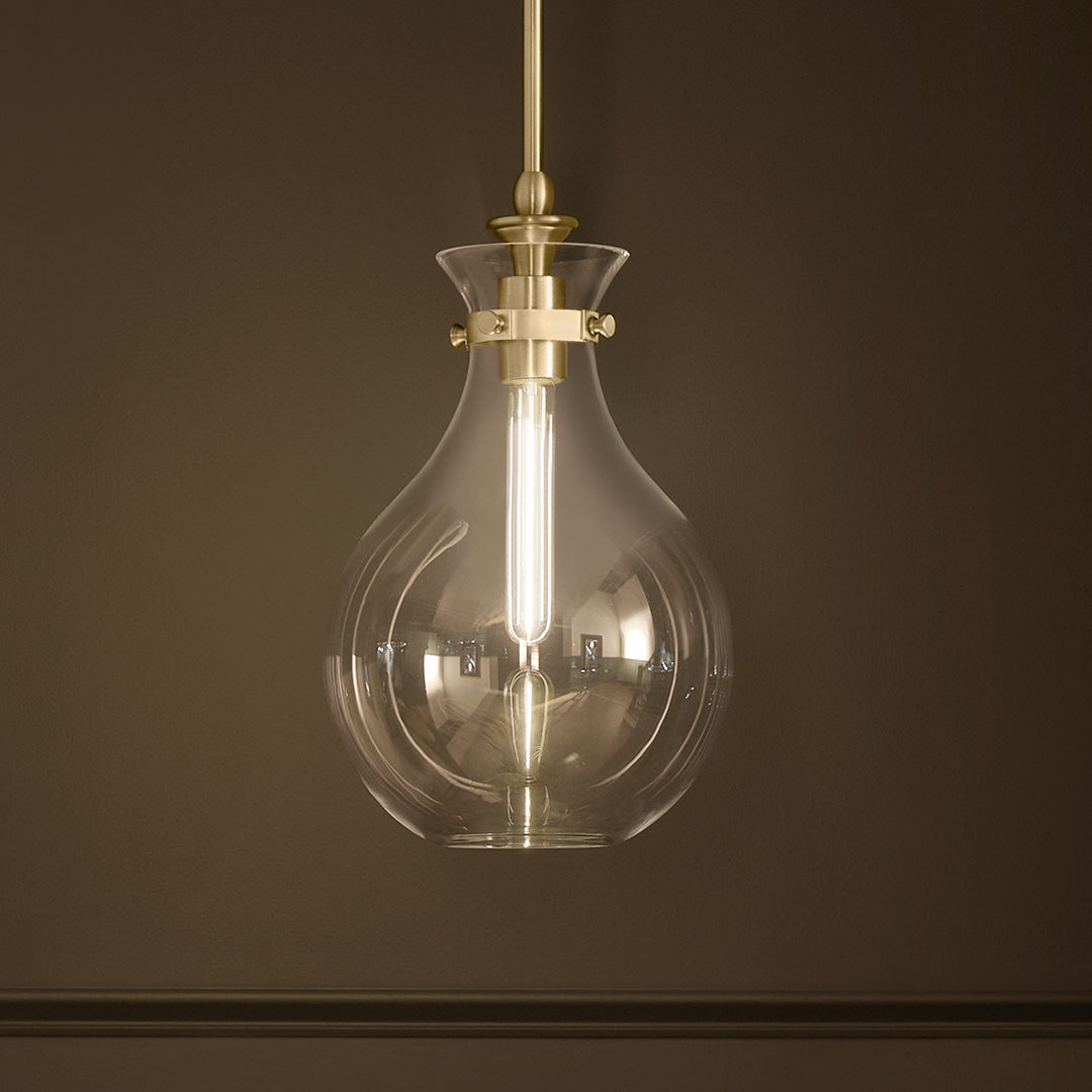 Kichler 52776CPZCLR Gold Pendant image 4