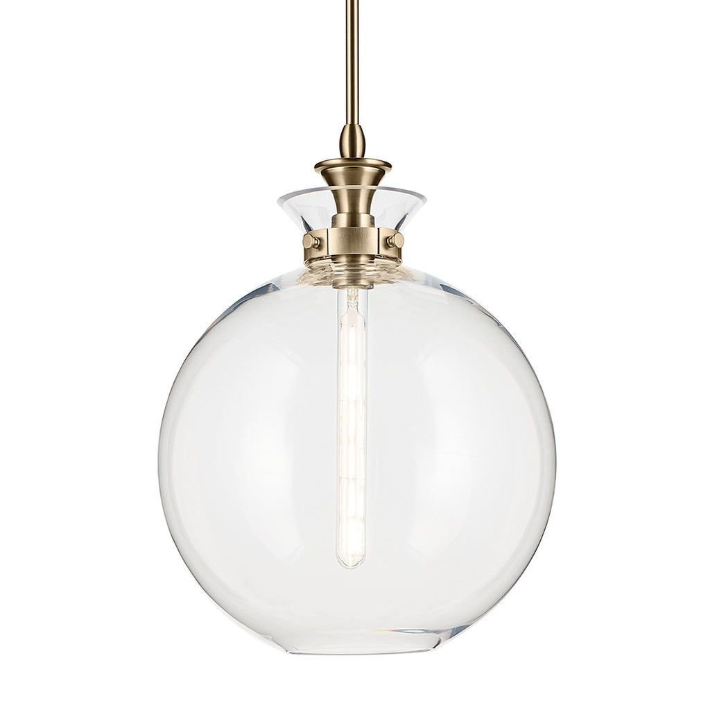 Kichler 52779CPZCLR Gold Pendant image 5