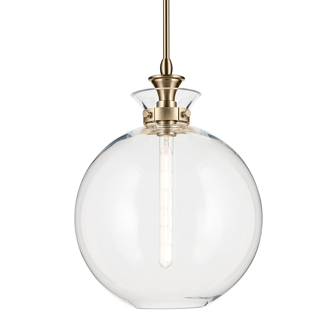 Kichler 52779CPZCLR Gold Pendant image 5