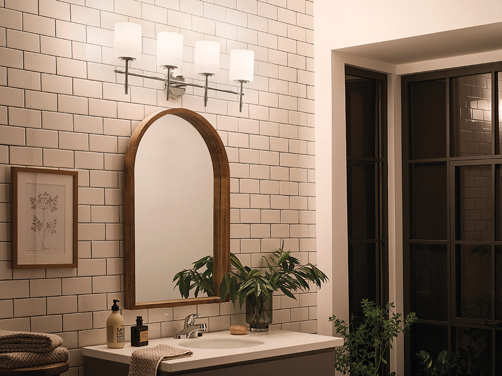Kichler 55143PN Nickel Vanity Light image 4