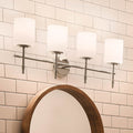 Kichler 55143PN Nickel Vanity Light image 1