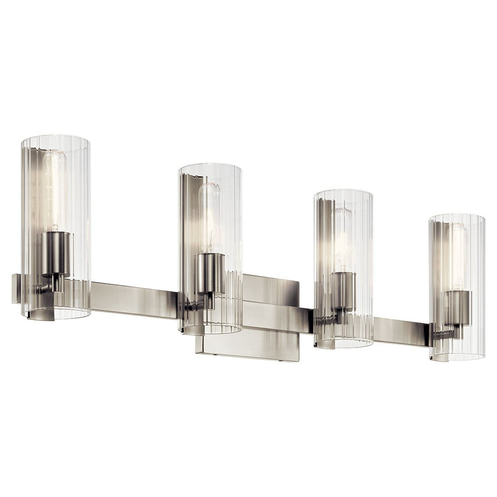Kichler 55169NI Nickel Vanity Light image 1