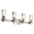 Kichler 55169NI Nickel Vanity Light image 1