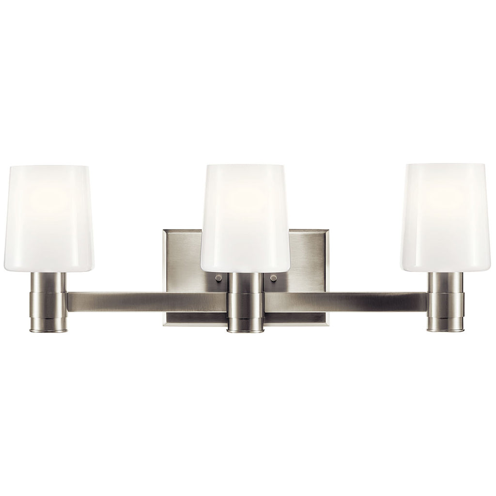 Kichler 55176NI Nickel Vanity Light image 1