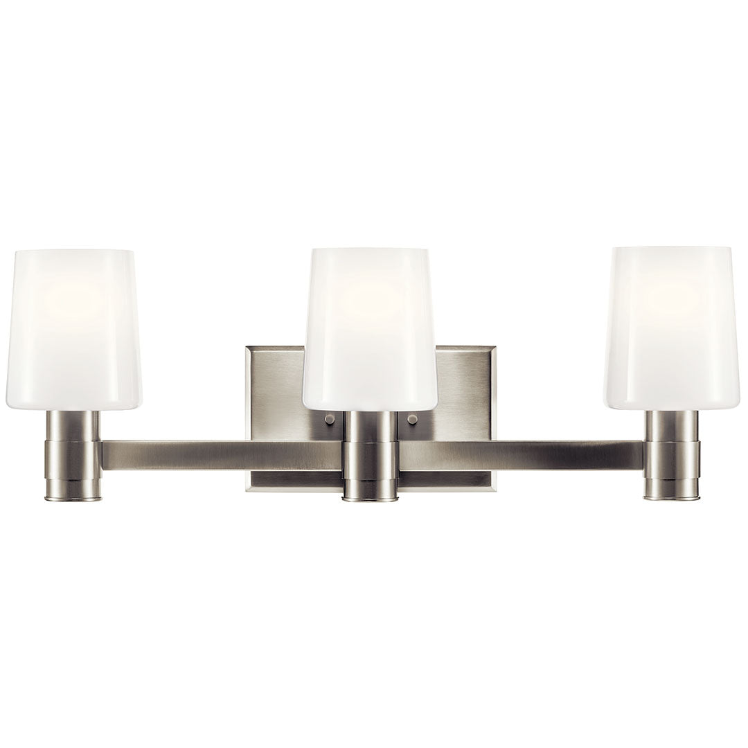Kichler 55176NI Nickel Vanity Light image 1