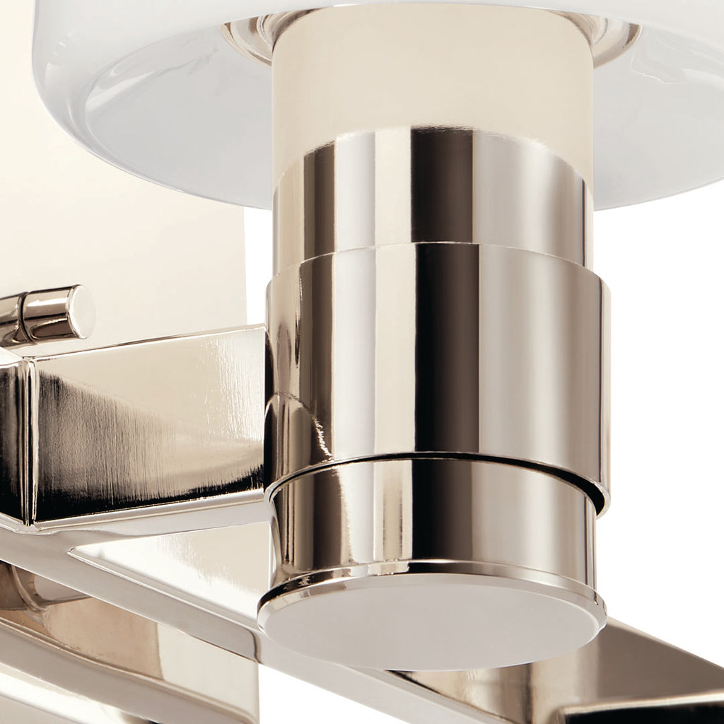 Kichler 55177PN Nickel Vanity Light image 3