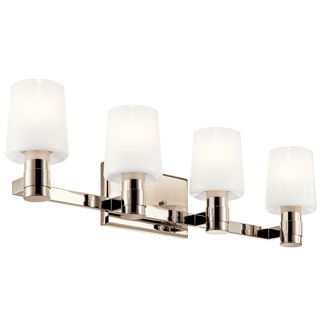 Kichler 55177PN Nickel Vanity Light image 1