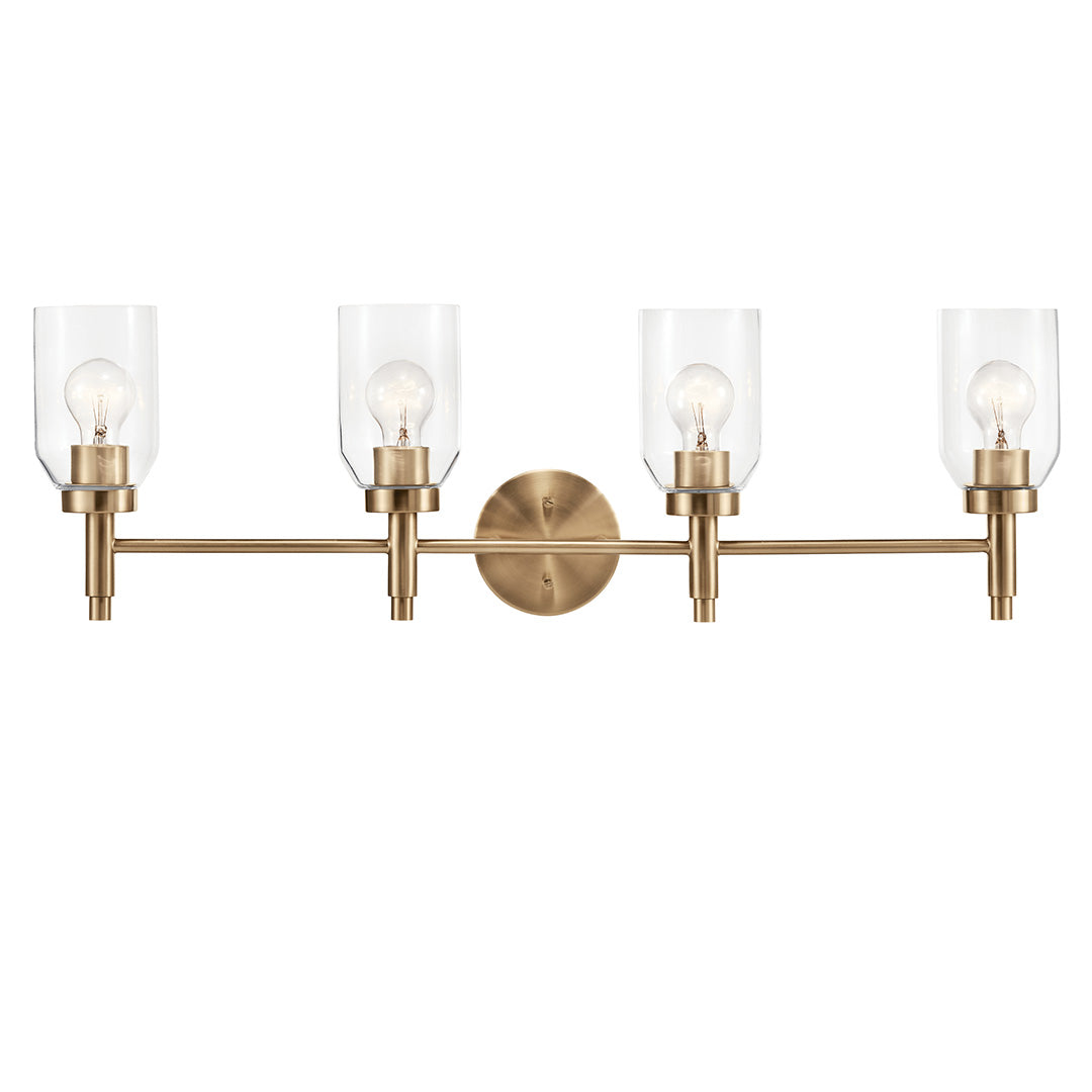 Kichler 55186CPZ Gold Vanity Light image 2