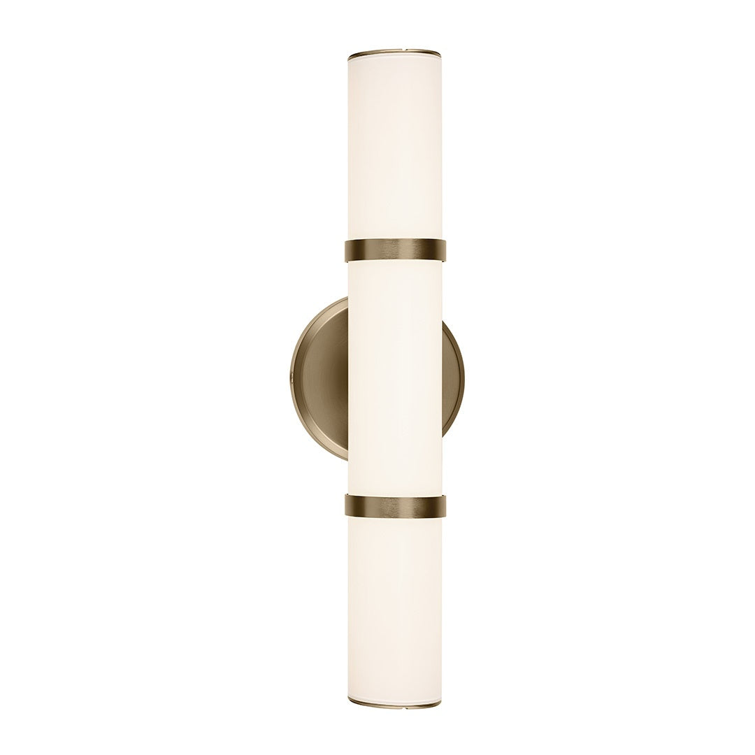 Kichler 55187CPZLED Gold Vanity Light image 2