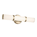Kichler 55187CPZLED Gold Vanity Light image 1
