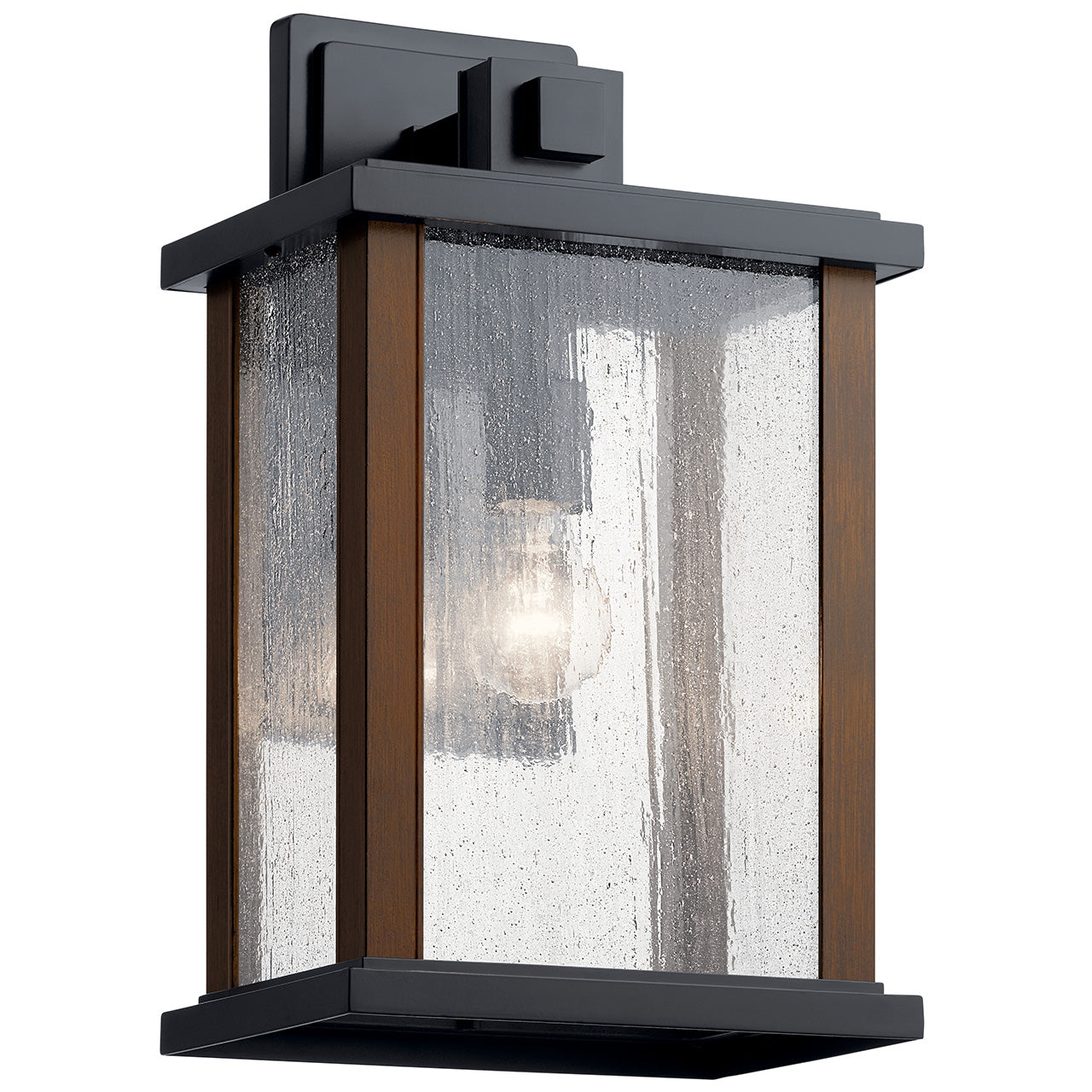 Kichler 59018BK Black Exterior Porch Light image 1