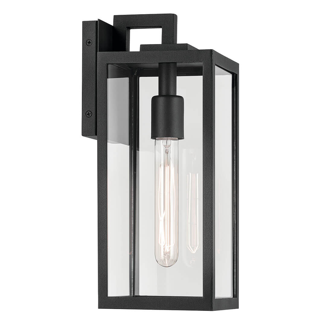 Kichler 59111BKT Black Exterior Porch Light image 4