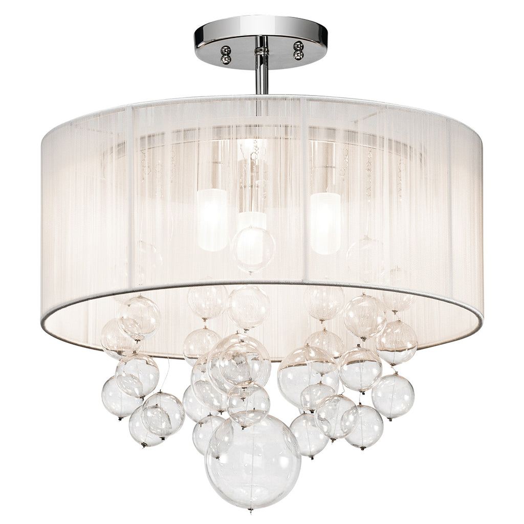 Elan 83227 Chrome Semi-Flush Mount image 2