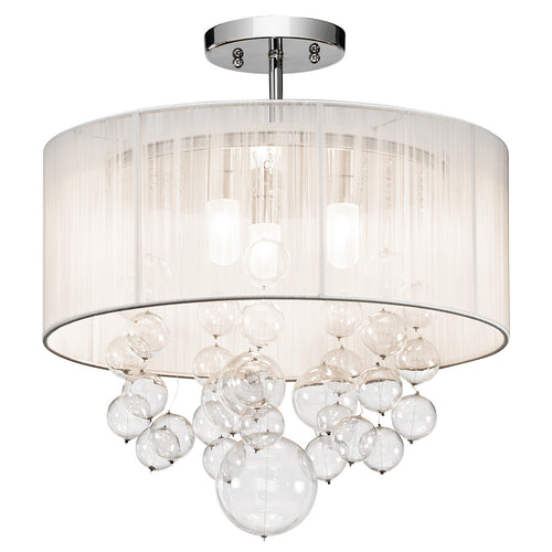 Elan 83227 Chrome Semi-Flush Mount image 2