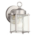 Kichler 9611SS Silver Exterior Porch Light image 1