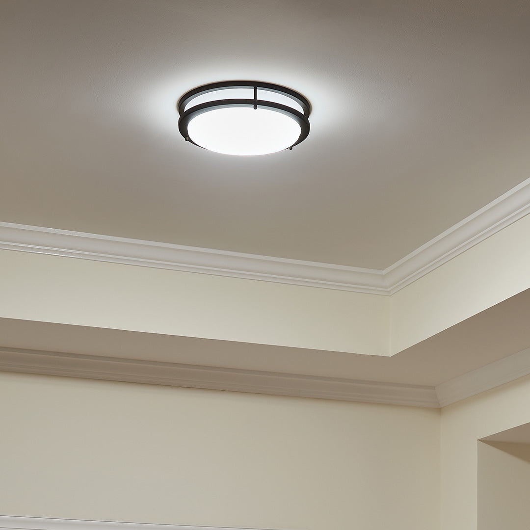 Kichler 10769OZLED Bronze Flush Mount image 4