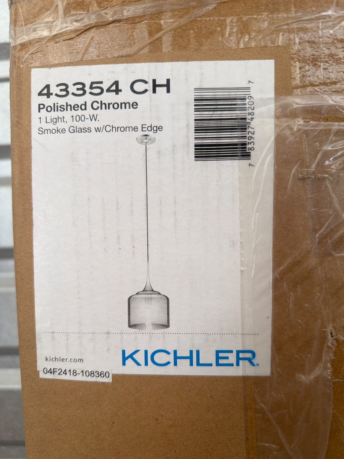 Kichler 43354CH Chrome Pendant image 5