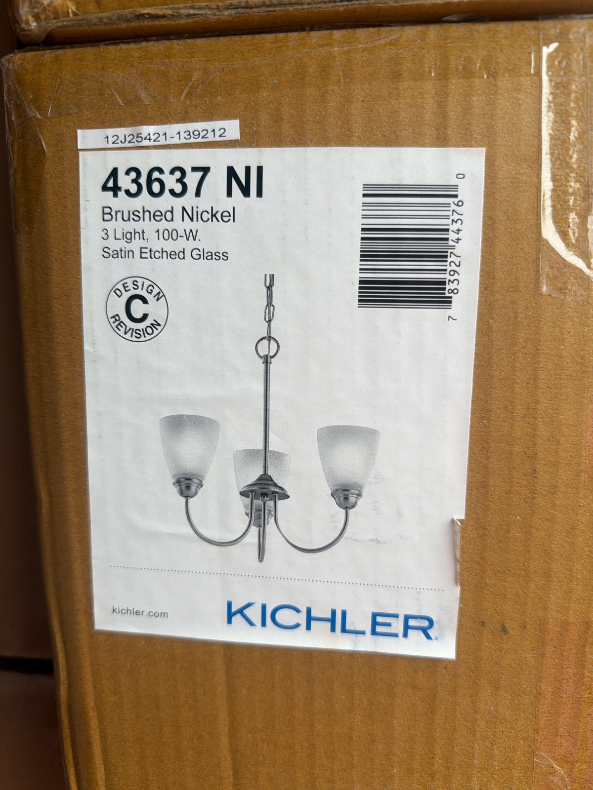 Kichler 43637NI Nickel Chandelier image 5