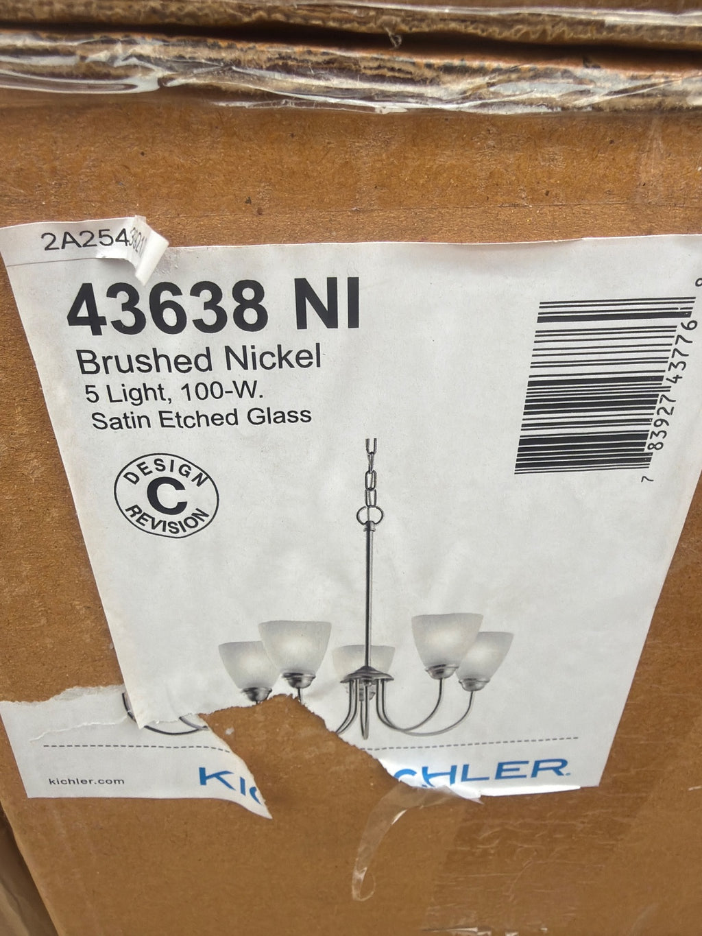 Kichler 43638NI Nickel Chandelier image 4