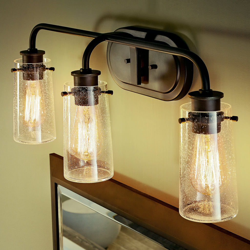 Kichler 45459OZ Bronze Vanity Light image 2