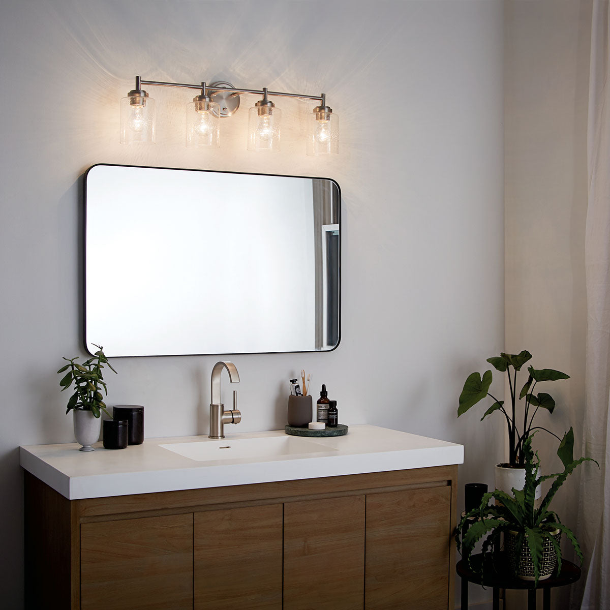 Kichler 45887NI Nickel Vanity Light image 3