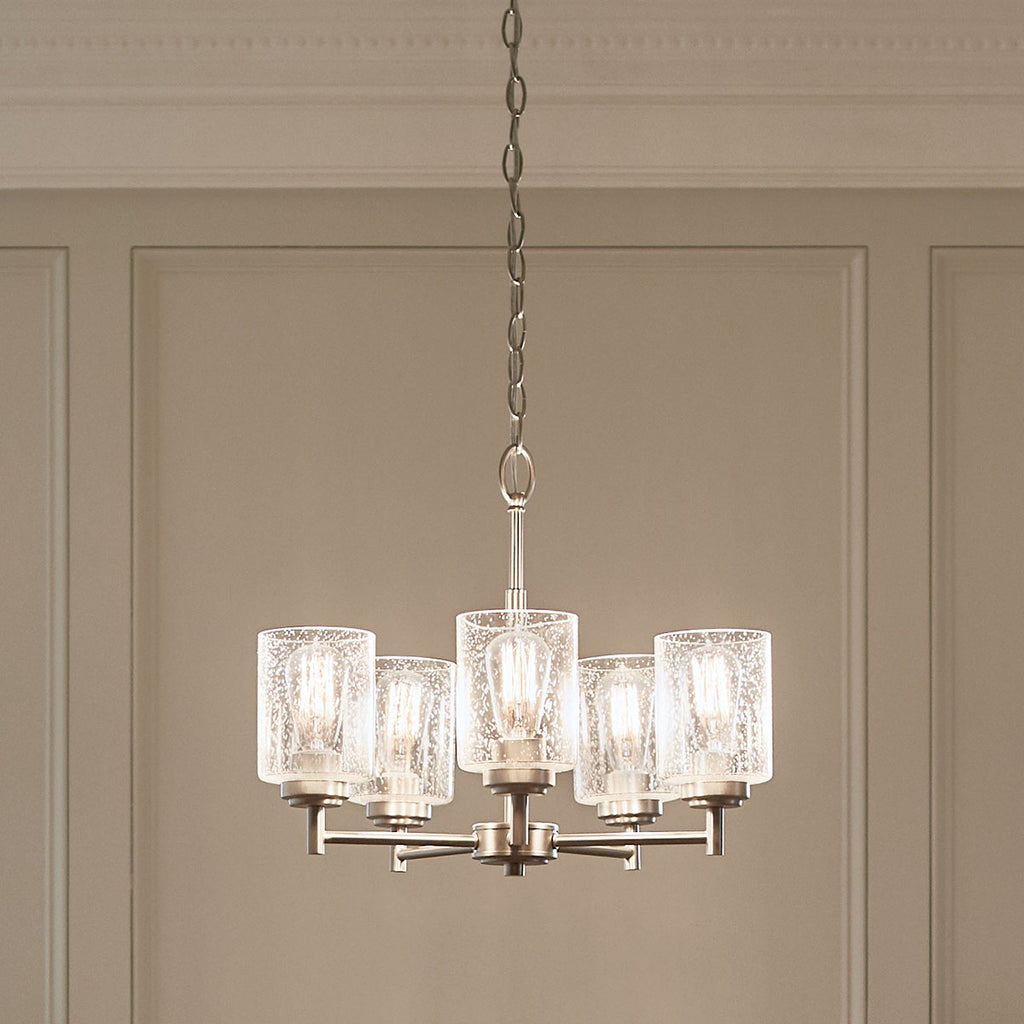 Kichler 44030NI Nickel Chandelier image 1