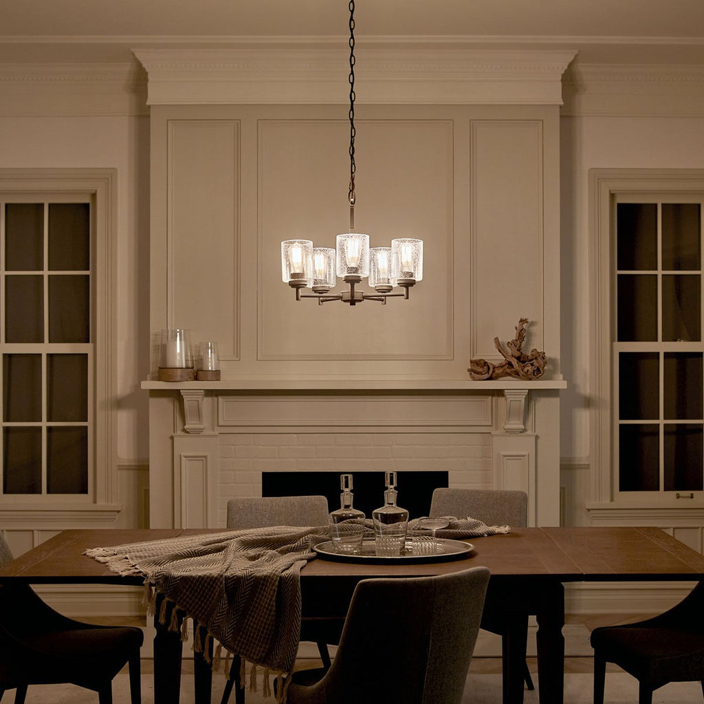Kichler 44030OZ Bronze Chandelier image 1