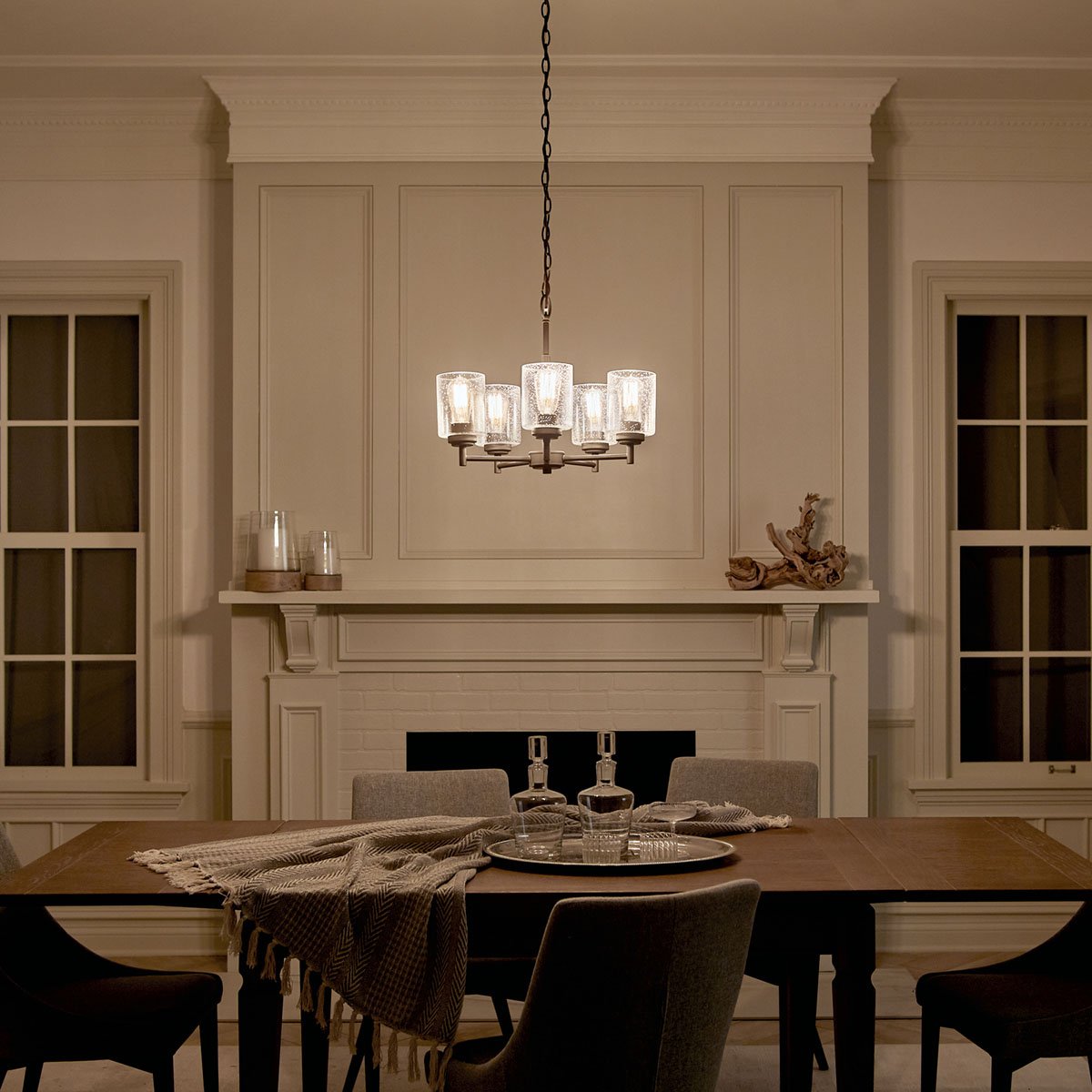 Kichler 44030OZ Bronze Chandelier image 1