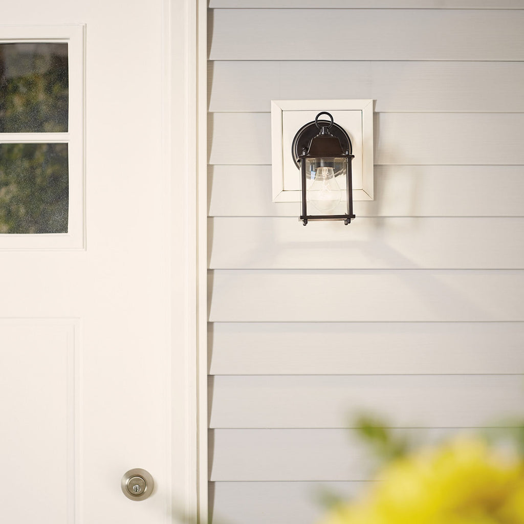 Kichler 9794BK Black Exterior Porch Light image 2