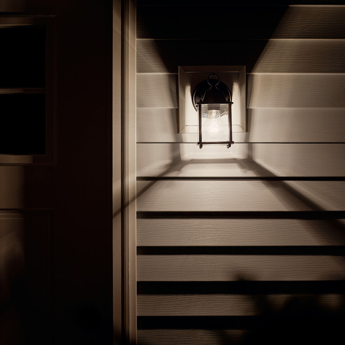 Kichler 9794BK Black Exterior Porch Light image 4