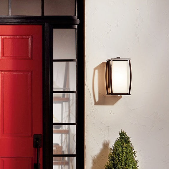 Kichler 49337AZ Bronze Exterior Porch Light image 2