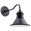 Kichler 49776BK Black Wall Sconce image 1