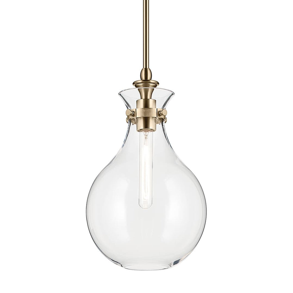 Kichler 52776CPZCLR Gold Pendant image 1