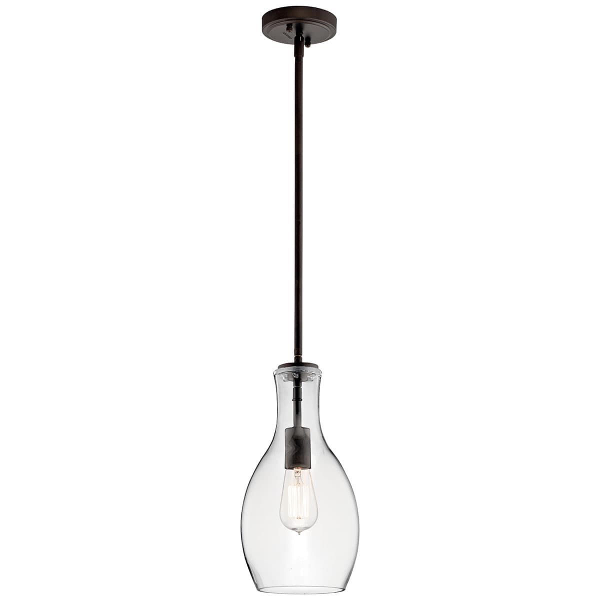 Kichler 42456OZCLR Bronze Pendant image 1