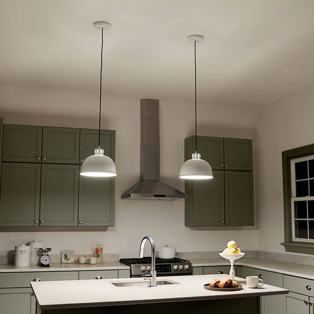 Kichler 52152WH White Pendant image 3