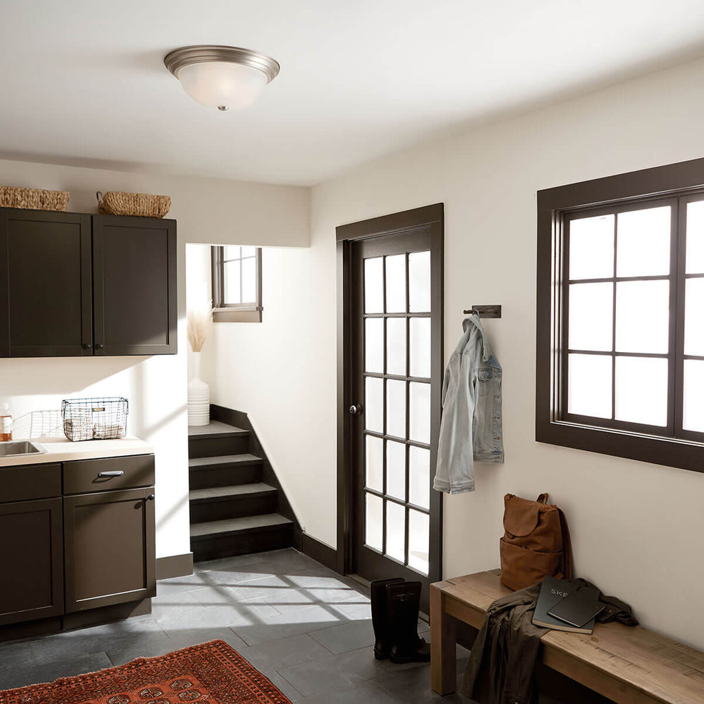 Kichler 8110NI Nickel Flush Mount image 2