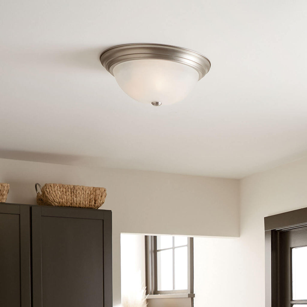 Kichler 8110NI Nickel Flush Mount image 4