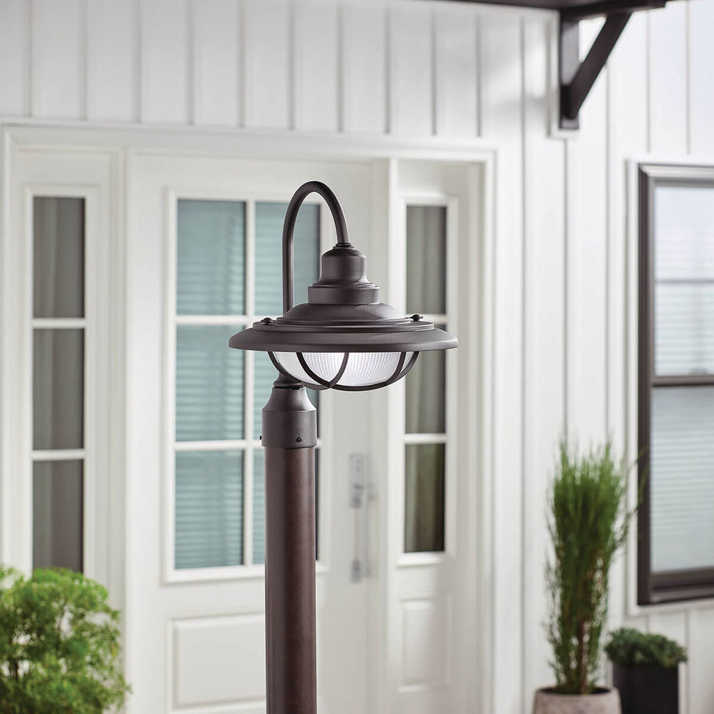 Kichler 49694BKT Black Exterior Porch Light image 2