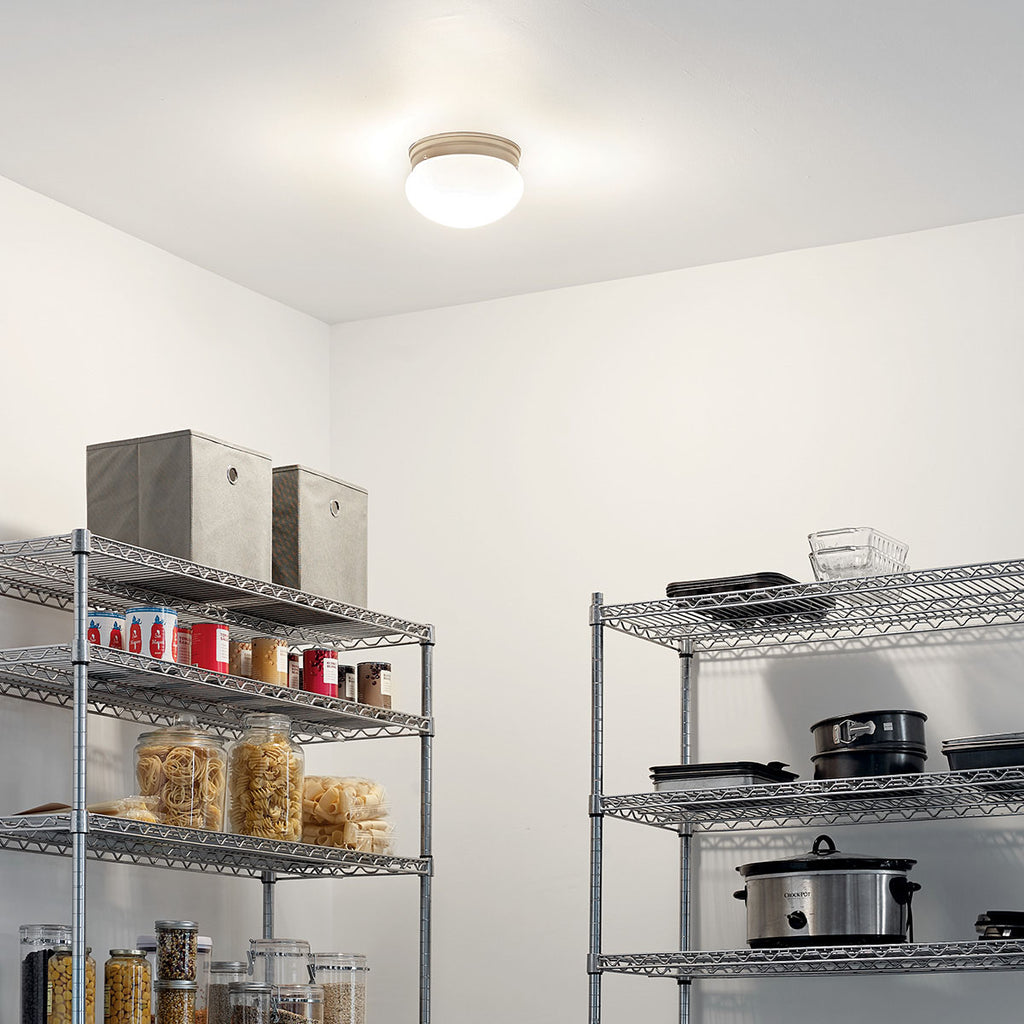 Kichler 209NI Nickel Flush Mount image 4